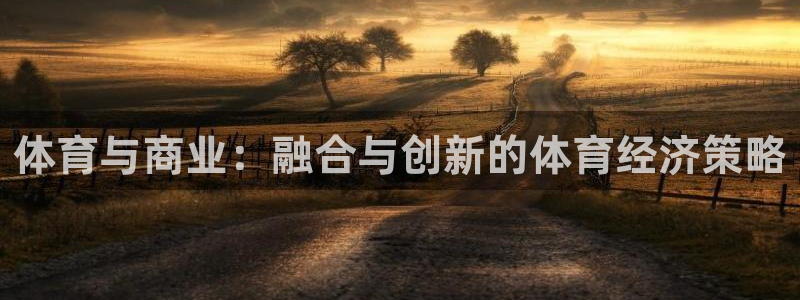 kok中欧体育：体育与商业：融合与创新的体育经济策略