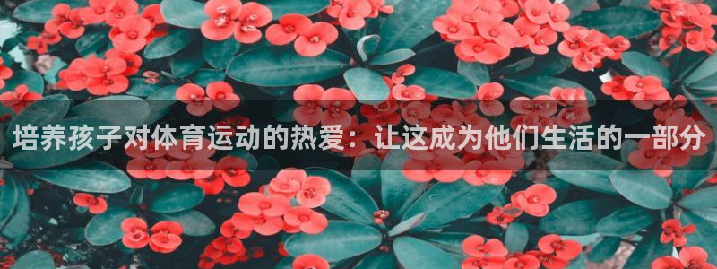 zoty中欧体育网址多少：培养孩子对体育运动的热爱：让这成为他们生活的一部分